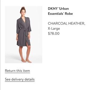 DKNY Urban Essentials robe